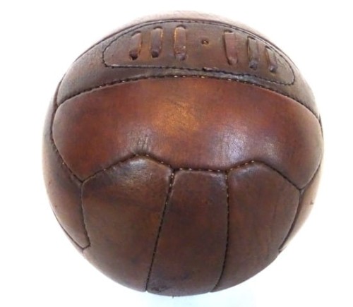 PIŁKA skórzana retro STARA piła gała NOŻNA FUTBOL 2.jpg