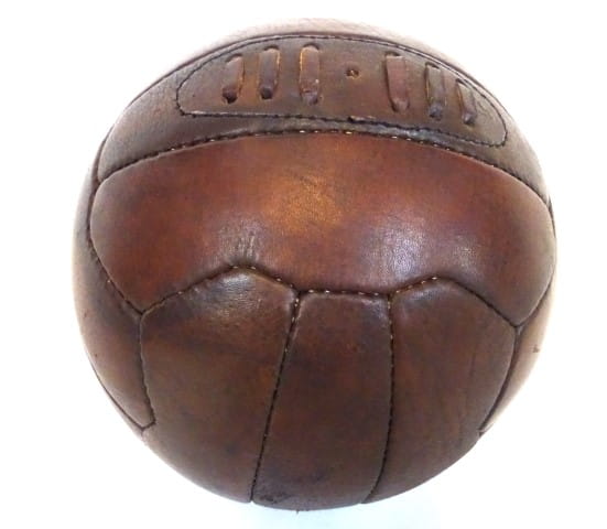 PIŁKA skórzana retro STARA piła gała NOŻNA FUTBOL 2.jpg