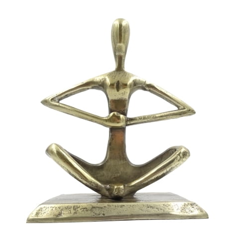 YOGA figurka metalowa JOGA CIĘŻKA RZEŹBA MEDYTACJA .jpg