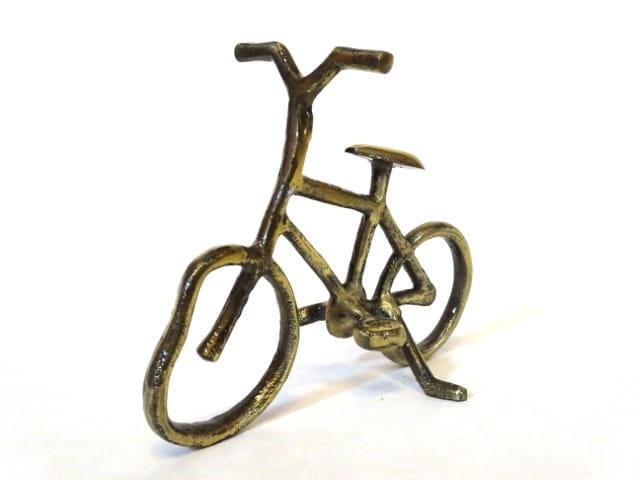 FIGURKA metalowa koślawy rower ROWERZYSTY CYKLISTY 1.jpg