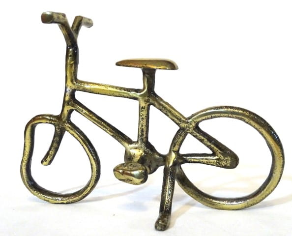 FIGURKA metalowa koślawy rower ROWERZYSTY CYKLISTY 2.jpg