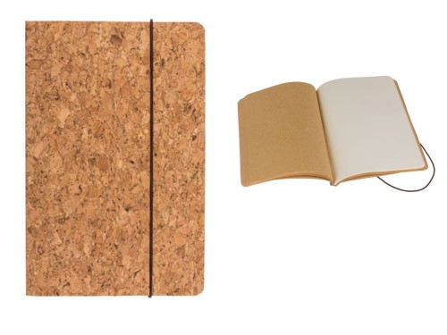 NOTESIK Z okładką korkową NOTES NOTATNIK 60 kartek 1.jpg