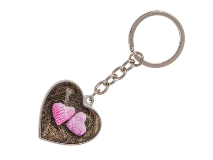 BRELOK szklane serce BRELOCZEK METALOWY mix wzorów 1.jpg