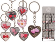 BRELOK szklane serce BRELOCZEK METALOWY mix wzorów 2.jpg