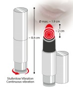 WIBRATOR szminka You2Toys srebrny MAŁY DYSKRETNY 2.jpg