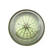 Mosiężny KOMPAS soczewkowy MOSIĄDZ replika Retro 2.jpg