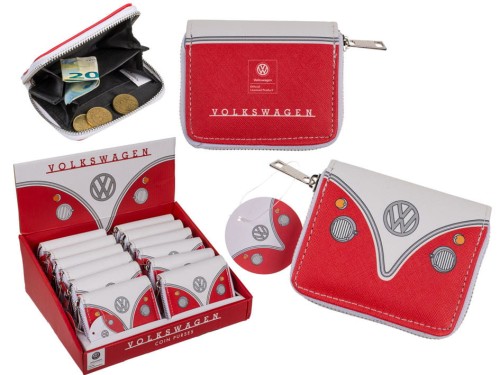 MAŁY PORTFEL VWT1 Bus czerwony PORMONETKA suwak 2.jpg