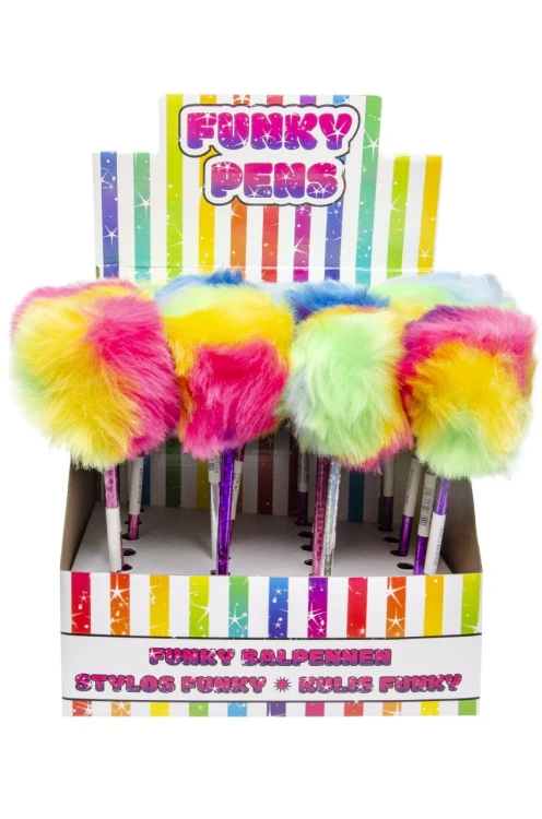 DŁUGOPIS pom pom z POMPONEM FUTERKO FUTRO kolorowy 3.jpg