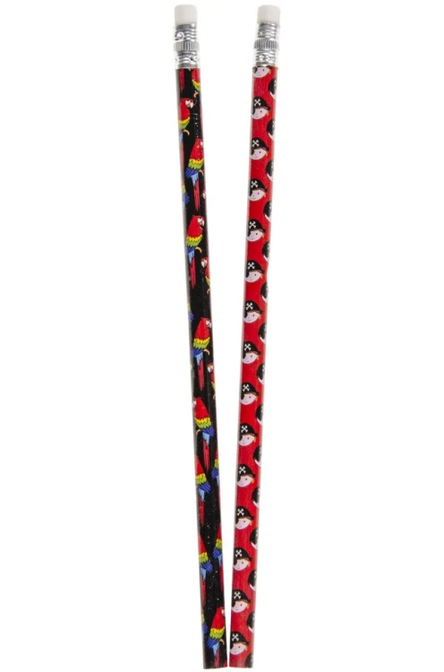 OŁÓWEK piraci Z GUMKĄ obrazki rysunkowe MIX WZORÓW 2.jpg