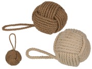 WĘZEŁ Z JUTY dekoracja OZDOBA MORSKA ŻEGLARSTWO 2.jpg