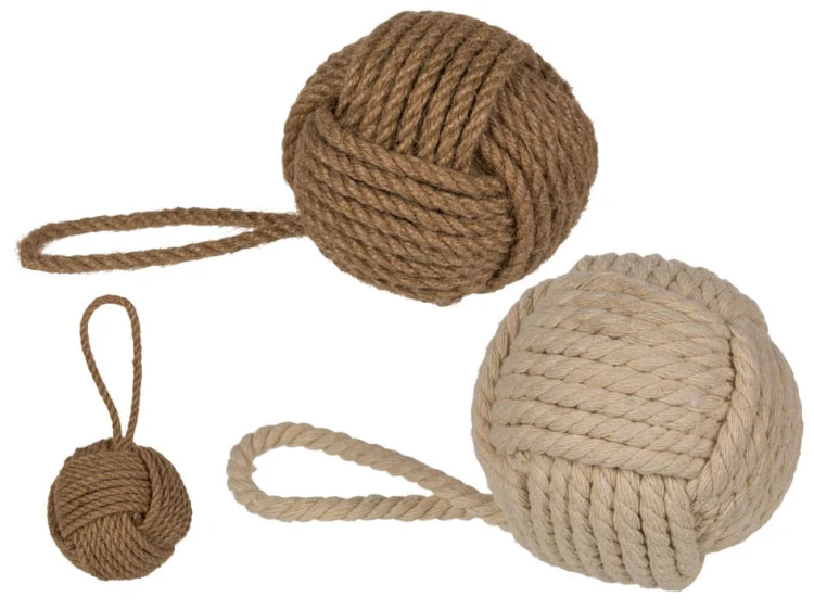 WĘZEŁ Z JUTY dekoracja OZDOBA MORSKA ŻEGLARSTWO 2.jpg