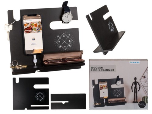 DREWNIANY ORGANIZER na biurko PRZYBORNIK BIUROWY 2.jpg