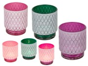 ŚWIECZNIK szklany na tealight Rustic ŚWIECZKĘ mix 2.jpg