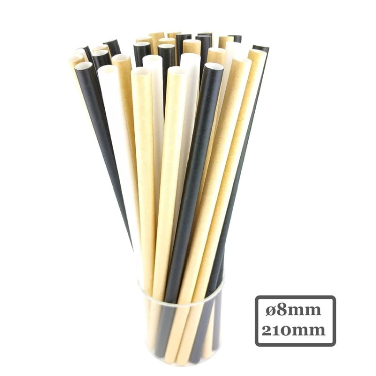 Ekologiczne SŁOMKI PAPIEROWE 25szt 210mm EKO RURKI 3.jpg