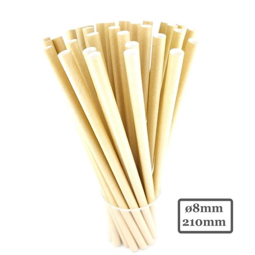 Ekologiczne SŁOMKI PAPIEROWE 25szt 210mm RURKI EKO 2.jpg