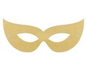 MASKI PAPIEROWE złote - komplet 4 szt BAL IMPREZA 1.jpg