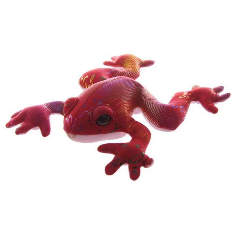 ŻABA wypełniona piaskiem ZWIERZĄTKA mix żabki 2.jpg