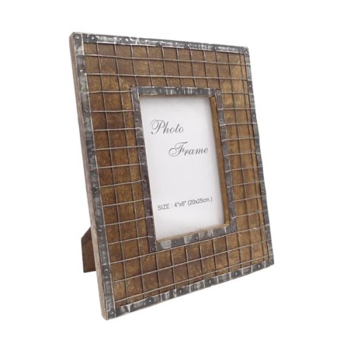 RAMKA NA ZDJĘCIE 10x15 DREWNO MANGOWE inkrustowana 1.jpg