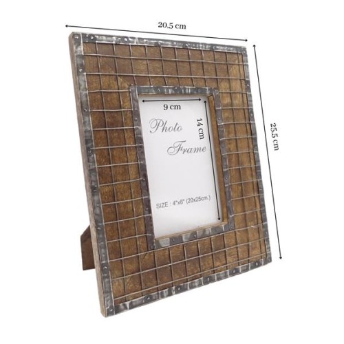 RAMKA NA ZDJĘCIE 10x15 DREWNO MANGOWE inkrustowana 2.jpg