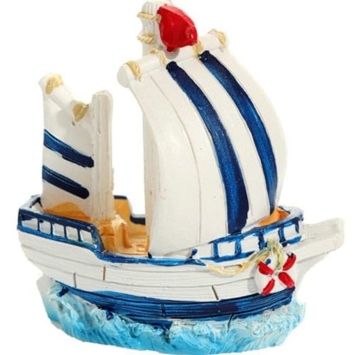 FIGURKA dekoracyjna żaglowiec ŻYWICA wzory MORSKA 1.jpg