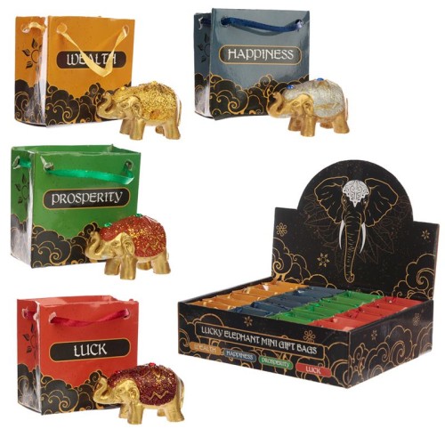 FIGURKA dekoracyjna szczęśliwy SŁONIK mini torebka 2.jpg