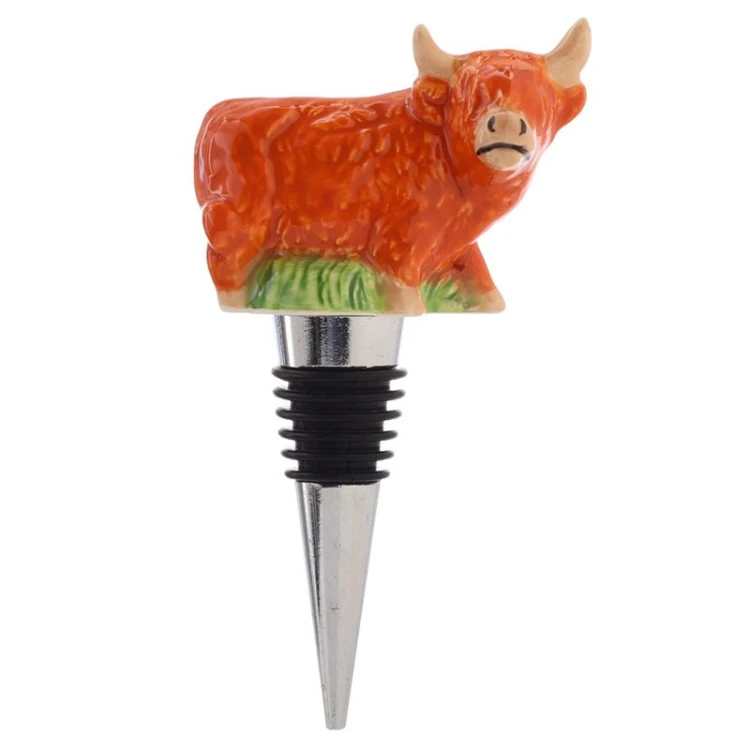 ZATYCZKA do butelki Krowa WINA SZAMPANA KOREK 2.jpg