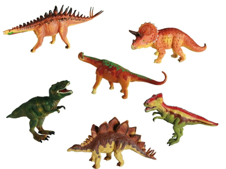 FIGURKI DINOZAURY PLASTIKOWY DINOZAUR ZABAWKA DINO 2