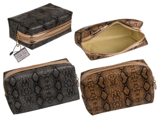 KOSMETYCZKA skóra węża JEDNOKOMOROWA SUWAK kolory 2.jpg