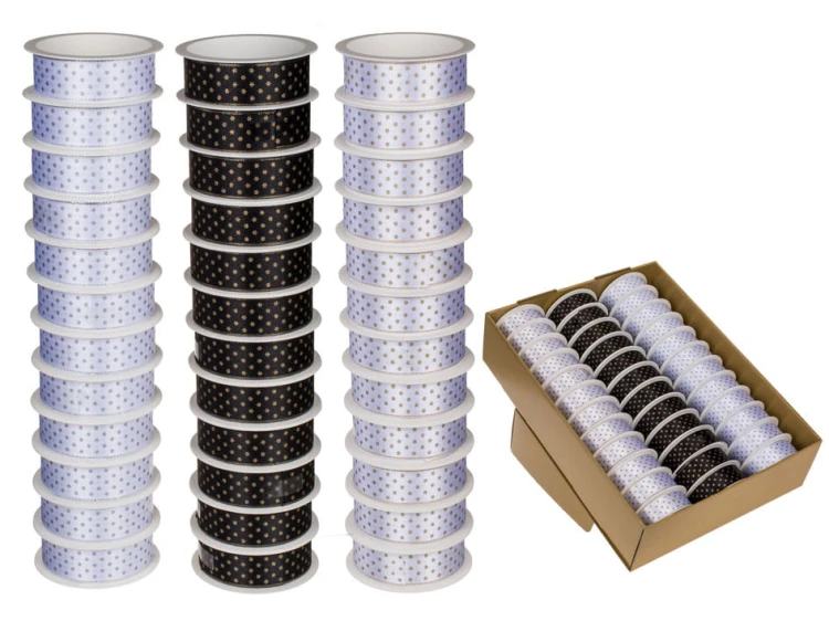 WSTĄŻKA materiałowa ozdobna - gwiazdki mix GWIAZDY 2.jpg