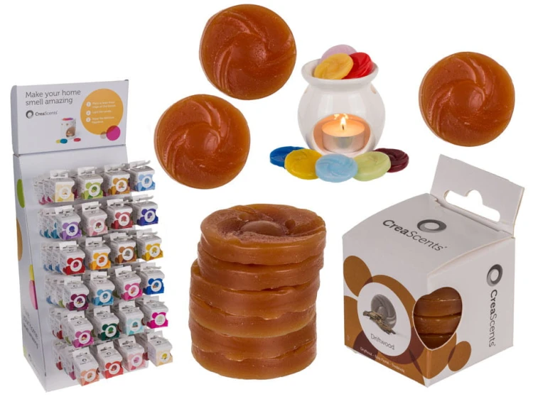 WOSK ZAPACHOWY do kominków 6 szt Świeże drewno 2.jpg