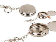 Metalowa POPIELNICZKA kieszonkowa BRELOK BRELOCZEK 1.jpg