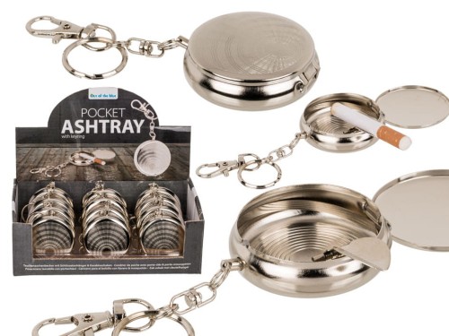 Metalowa POPIELNICZKA kieszonkowa BRELOK BRELOCZEK 2.jpg