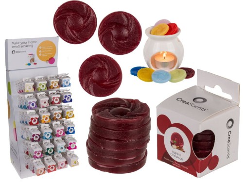 WOSK ZAPACHOWY do kominków 6 szt Jabłko i cynamon 2.jpg