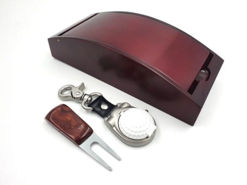 Zestaw prezentowy golfisty BRELOK ZEGAR FORK golf 2.jpg