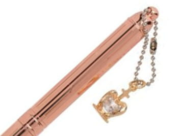 DŁUGOPIS metalowy z zawieszką koroną MIX KOLORÓW 1.jpg