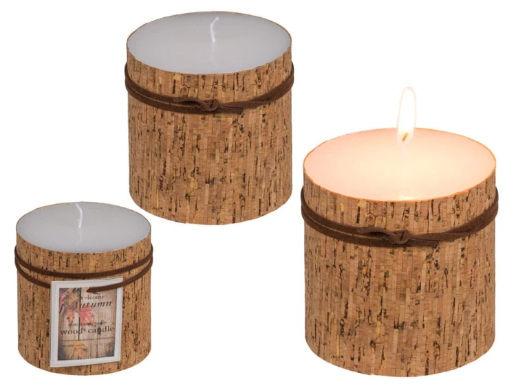 ŚWIECA w korkowej osłonce EKOLOGICZNA ŚWIECZKA .jpg