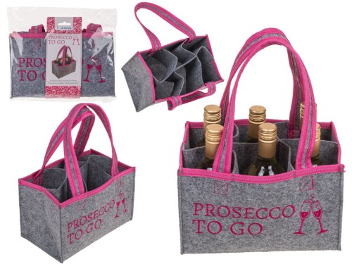 TORBA na Prosecco To Go 6 BUTELEK PIWA WINA filc .jpg