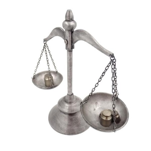 WAGA - figurka metalowa prawnika ZNAK ZODIAKU 1.jpg