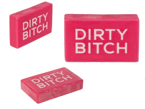 Truskawkowe mydło DIRTY BITCH śmieszne mydełko 1.jpg