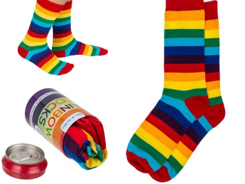 SKARPETKI tęcza w puszce SKARPETY 35-44 KOLOROWE 1.jpg