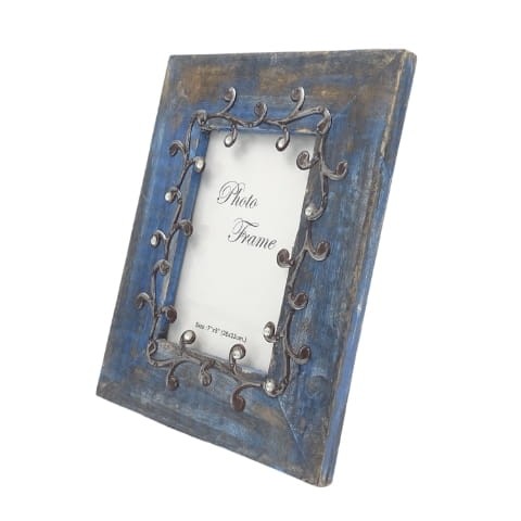 RAMKA 13x18 drewno mangowe NA ZDJĘCIE metal retro 2.jpg