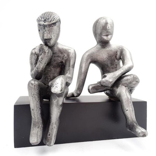 BLIŹNIETA - figurka dekoracyjna metal ZNAK ZODIAKU 2.jpg