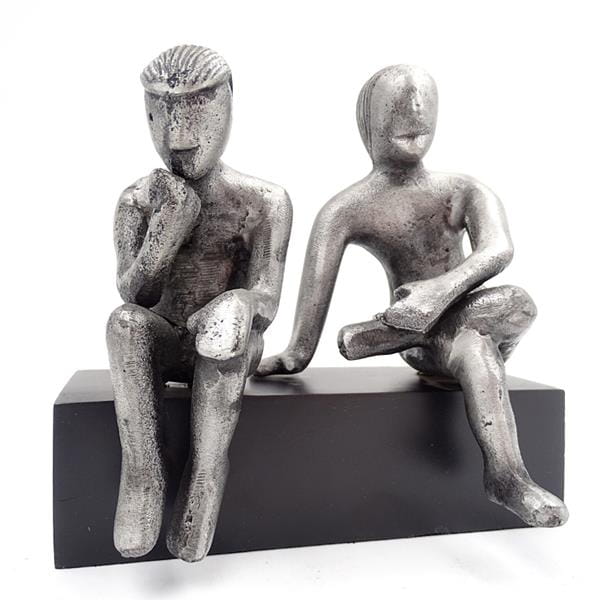 BLIŹNIETA - figurka dekoracyjna metal ZNAK ZODIAKU 2.jpg