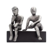 BLIŹNIETA - figurka dekoracyjna metal ZNAK ZODIAKU 3.jpg