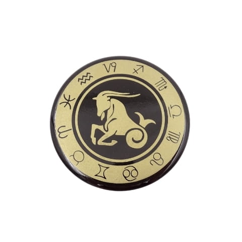 ZNAK ZODIAKU Koziorożec MAGNES emalia NA LODÓWKĘ .jpg