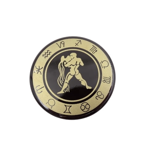 ZNAK ZODIAKU Wodnik MAGNES emaliowany NA LODÓWKĘ .jpg