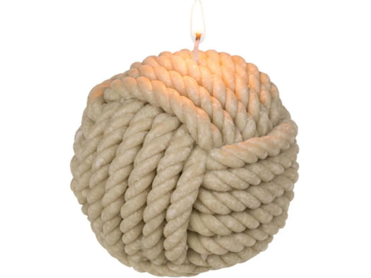 ŚWIECA kłębek wełny ŚWIECZKA szara lub biała 10h 1.jpg