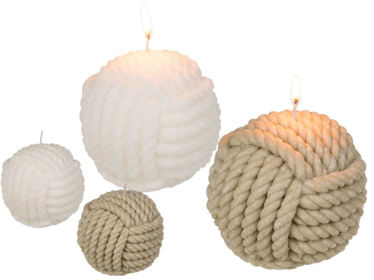 ŚWIECA kłębek wełny ŚWIECZKA szara lub biała 10h 2.jpg