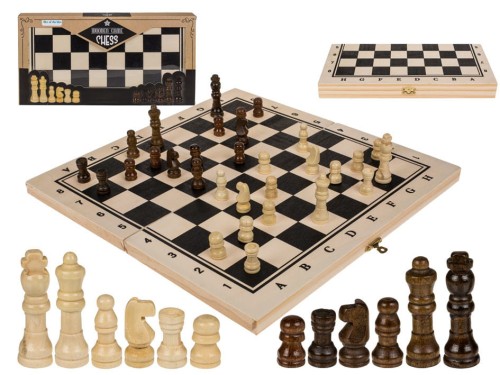 Drewniane SZACHY 34x34 cm DRWNO składane .jpg