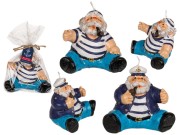 ŚWIECA żeglarz z fajką ŚWIECZKA MARYNARZ KAPITAN 2.jpg